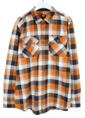 Timberland PRO Original Fit Hombres Camisa 2XL Polar Tartán Multicolor Bolsillos - Imagen 1 de 4