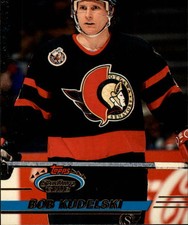 1993-94 Stadium Club Senators Hockey Card #120 Bob Kudelski
