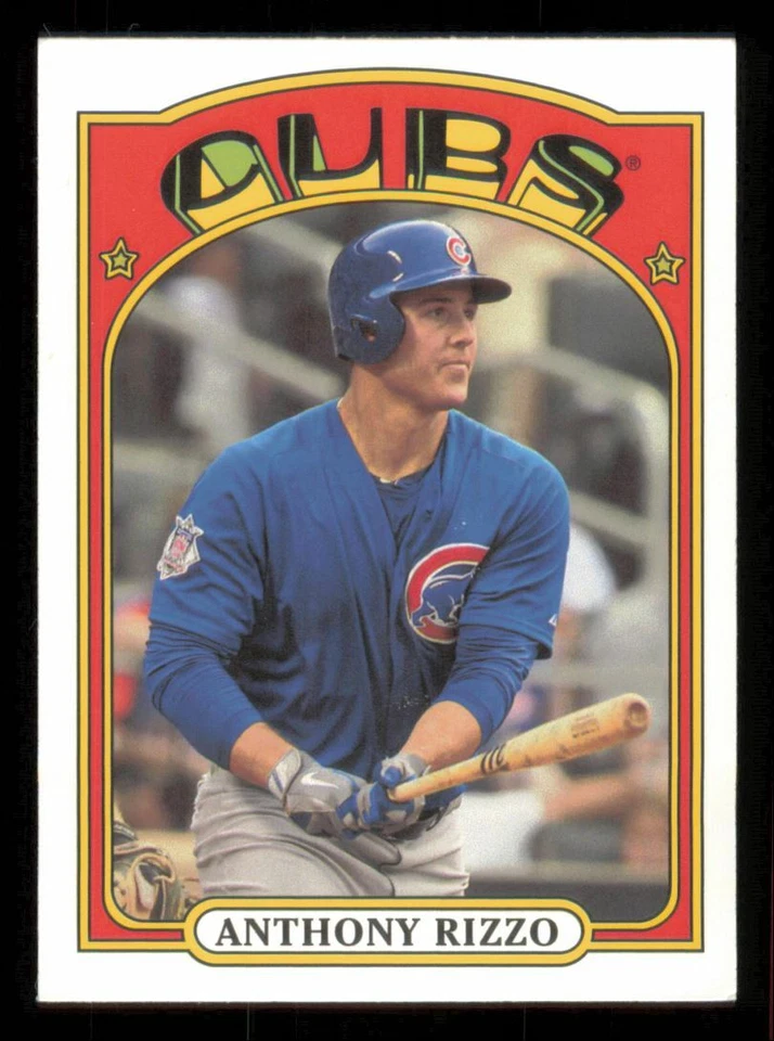 2013 Topps 1972 Minis Anthony Rizzo Chicago Cubs #TM-12 - Image 1 of 2