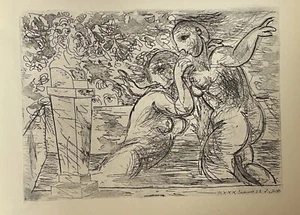 Original Pablo Picasso Lithograph From The Vollard Suites Collection With COA - Picture 1 of 1