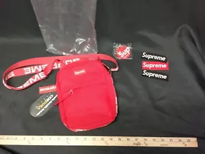 Supreme over Shoulder man Bag murse Red - Picture 1 of 8