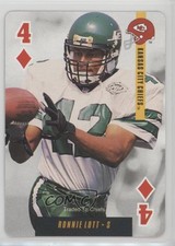 1995 Bicycle Ditka's Picks Playing Cards Ronnie Lott #4D HOF