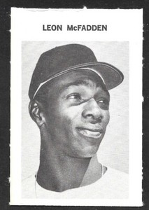 1972 MILTON BRADLEY  Leon McFadden  ST LOUIS CARDINALS  NM  A