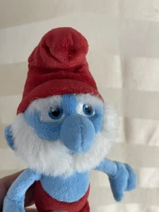 Papa Smurf Plush Doll Stuffed Animal the Smurfs Peyo 2011 JAKKS Pacific 10" - Picture 1 of 5