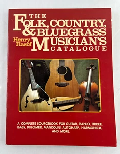 The Folk, Country and Bluegrass Musicians Catalogue by Henry Rasof 1982 - Bild 1 von 10