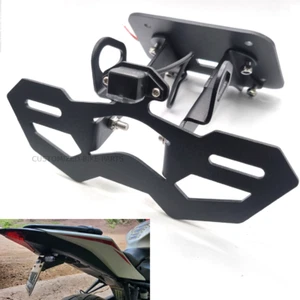 Motorcycle Tail Tidy Mount License Plate - YAMAHA MT03 / YZF-R3 2015-2023 - Picture 1 of 6