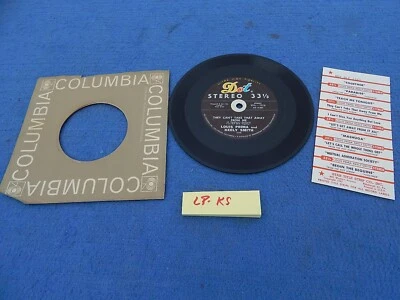 7 inch jukebox 33 rpm single: LOUIS PRIMA & KEELY SMITH - TOGETHER - Image 1 of 4