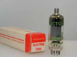 Rare Victoreen Cleveland Ohio 7235 NOS NIB Round Grey Plate Serious Tubes R249 - Picture 1 of 4