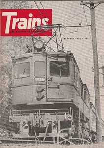 Trains Magazin Februar 1965 Ausgabe - Ex-NYC R-2 auf dem Cover - Bild 1 von 1