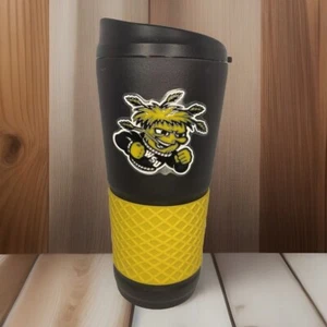 New Wichita State Shockers Travel Coffee Cup Stainless Steel Insulated Tumbler - Picture 1 of 6