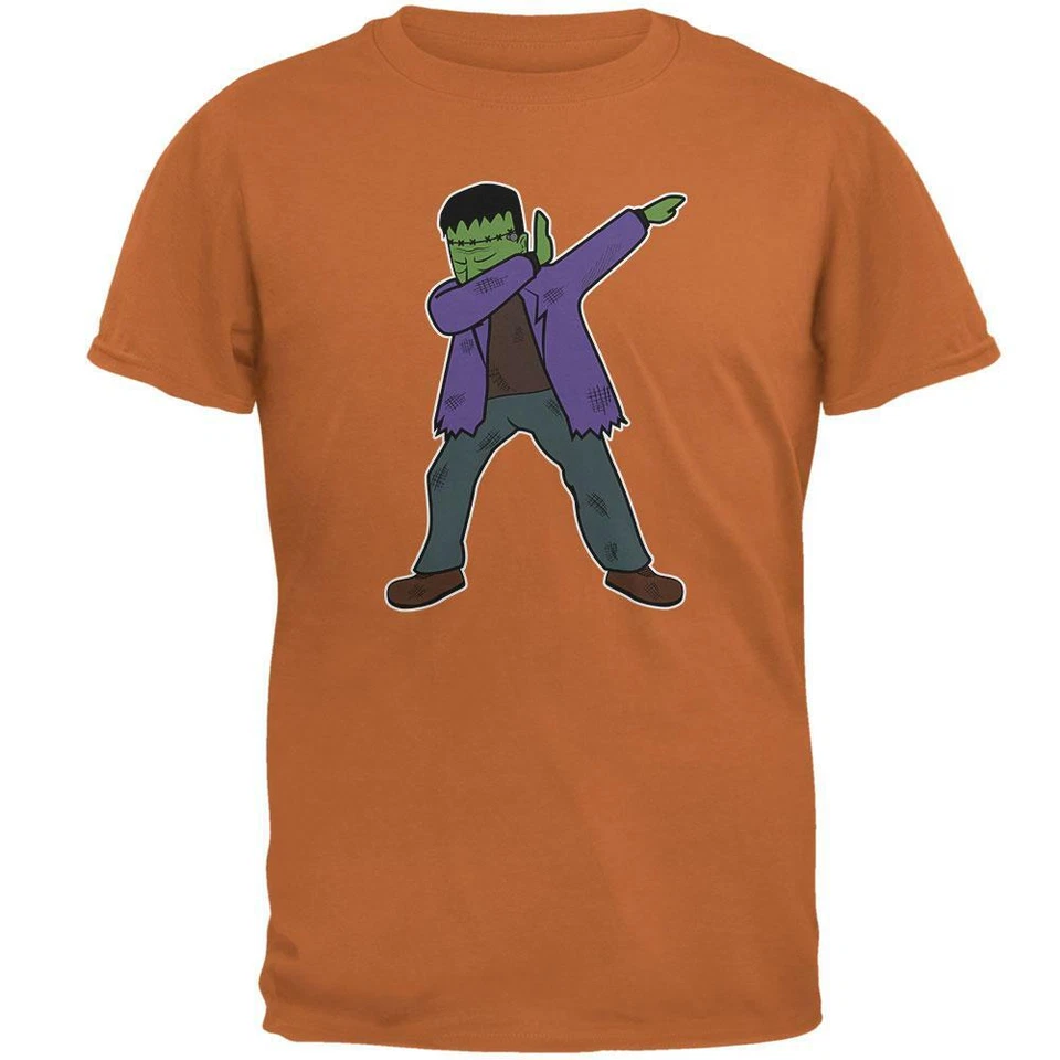 Camiseta Halloween Dabbing Frankenstein's Monster para hombre Foto 1 de 1