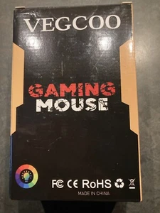 Wireless Gaming Mouse Rechargeable 9 Buttons 7 LEDs - Picture 1 of 5