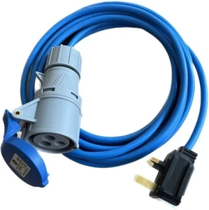 SCHWERLAST CARAVAN WOHNMOBIL 13A STECKER auf 16A STECKDOSE 240V NETZANSCHLUSS KABEL ... - Bild 1 von 12