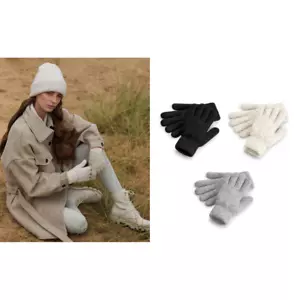 Beechfield Acogedores Guantes Puño Acanalado B387 - Lujo Hilo Suave al Tacto Fácil de Usar - Imagen 1 de 8