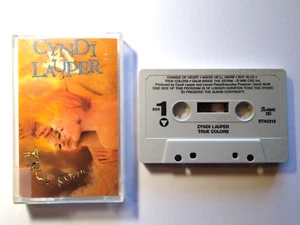 Cyndi Lauper True Colors Cassette Tape 1986 New Wave Pop Rock Synth-Pop Music - Picture 1 of 2