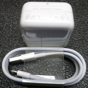 Apple A1357 10W USB Power Adapter for iPhone, ipad and iPod - White Brand New!