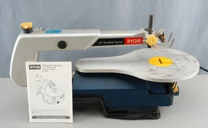 Ryobi Seghetto a Scorrimento 16 in Velocità Variabile Cavo 1,2 Amp Tavolo da Taglio Inclinabile SC164VS - Foto 1 di 5