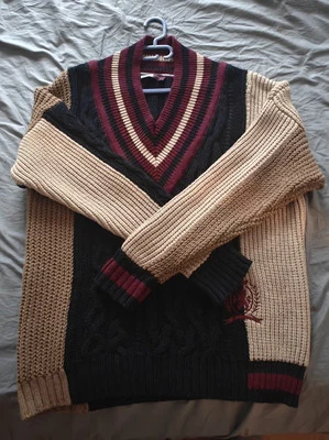 Pullover V-Ausschnitt HILFIGER COLLECTION RARE - Bild 1 von 3