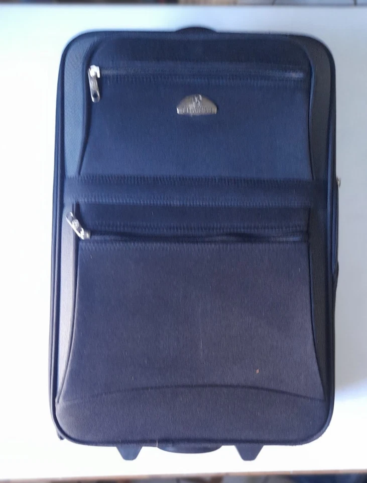 carlo colucci Koffer Rollkoffer schwarz wie Neu - Bild 1 von 4