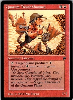 Magic | LEG | Quarum Trench Gnomes | | NM - Image 1 of 2