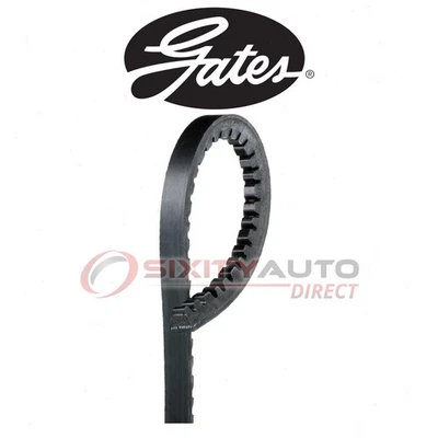 Gates Fan Alternator Air Pump Drive Belt for 1972-1975 Chevrolet El Camino wv - Image 1 of 4