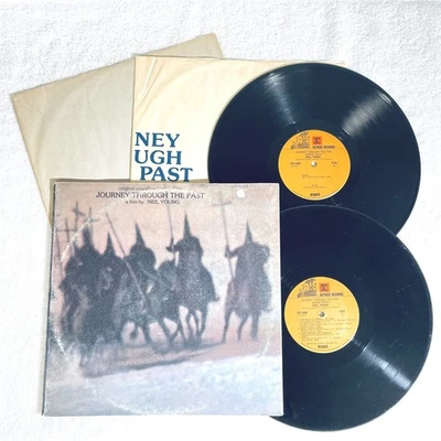 Neil Young "Journey Through The Past" 2-LP's, VG+, 1972 Rock, Original Reprise - Image 1 of 3