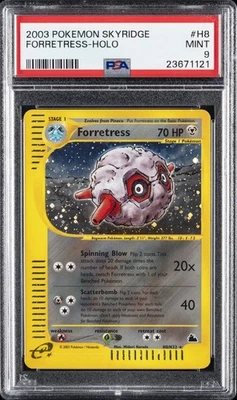2003 POKEMON SKYRIDGE #H8 FORRETRESS-HOLO PSA 9 - Image 1 of 2