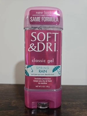 Desodorante Soft & Dri Classic Gel Spring Rain 3 OZ DESCONTINUADO Foto 1 de 4