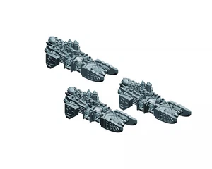 Fregate d'attacco Classe Ferro (3 modelli) | Super Marines for Battlefleet Colos - Foto 1 di 1