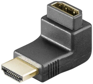 HDMI/HDMI Winkeladapter; A 339 G (HDMI+ F/HDMI+ M) 90° SB - Afbeelding 1 van 1