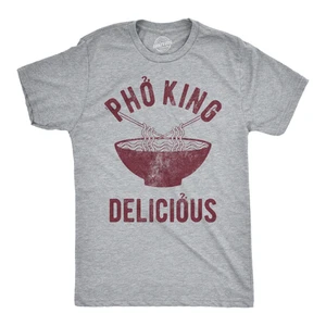 Camiseta Deliciosa Para Hombres Pho King Divertida Divertida Sarcástica Divertida Humor Nerdy Adulto - Imagen 1 de 7