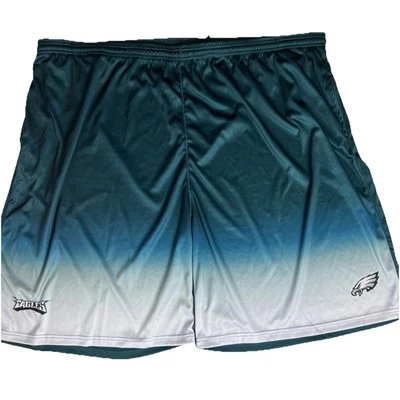 Fanatics Philadelphia Eagles Ombre Big & Tall 男式 6XL 训练短裤 — 第 1/4 张图片