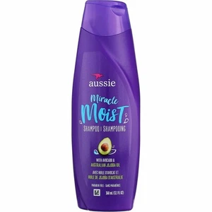 3 Pack Aussie Miracle Moist Shampoo, 12.1 fl oz - Picture 1 of 2