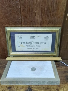 Antiker Tintenlöscher? Boogy Farm Press Urichsville Ohio Verlag Auftragsdruck - Bild 1 von 5