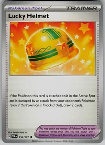 Lucky Helmet Uncommon SV06: Twilight Masquerade 158/167 NM - Picture 1 of 2
