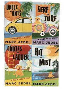 Set 4-A Silicon Valley Mystery Taschenbücher, von Jedel Marc - Neu Sonstige - Bild 1 von 4