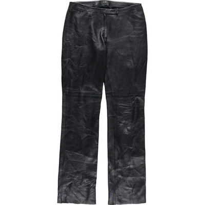 Used BCBG genuine leather pants women's size L - Image 1 of 4