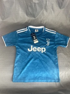 Camiseta Ronaldo Juventus Jeep Juventud Niños 22 Camisa Leer - Imagen 1 de 20