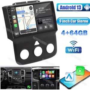 Android13 para Dodge Ram 1500 2500 3500 2013-2018 coche estéreo radio Carplay GPS BT - Imagen 1 de 12