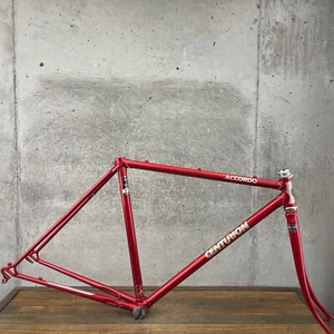 Vintage Centurion Accordo Frame Set 50 cm  Red Tange Crmo Small Lugged 700c - Picture 1 of 19