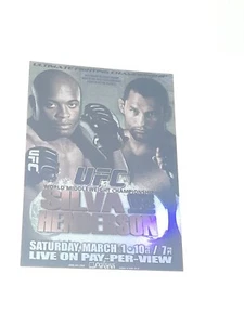 UFC 82 Anderson Silva Vs Henderson - Topps UFC Trading Card #FPR-UFC82 MMA - Bild 1 von 2