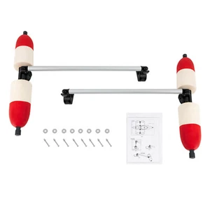 2x Moderno Kayak Canoa PVC Sistema Estabilizador Brazos Estacionador Kit de Compañero de Pesca - Imagen 1 de 14