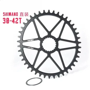 0mm Offset 30 32 34 36 38 40 42T Oval Chainring for Shimano Boost Direct Mount - Picture 1 of 39