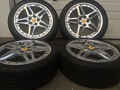 Original FERRARI 612 Scaglietti Sommer Alufelgen Kompletträder 19 wheel rim set  - Bild 1 von 4