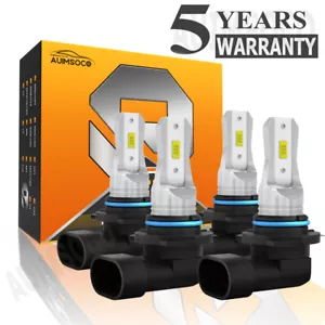 For Toyota Avalon Limited Sedan 2013-2019 LED Headlight Hi/Low Bulbs Xenon White - Picture 1 of 16
