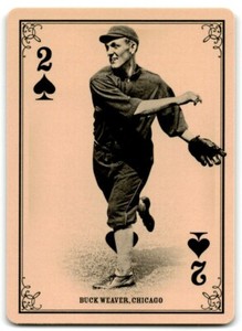 2013 Panini GOLDEN AGE PLAYING CARDS BUCK WEAVER #2