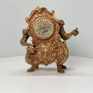 Disney La Bella y la Bestia Acción en Vivo Cogsworth Mini Figura 2" Reloj de Goma - Imagen 1 de 5
