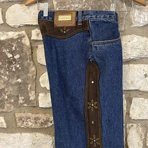 Lawman Women’s Slim Fit Jeans Embellishment Stud Sz 9 - Picture 1 of 8