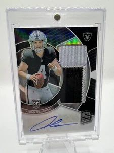 2023 Spectra Aidan O'Connell RC Rookie Patch Auto #/99 Raiders! - Foto 1 di 2