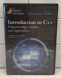 Great Courses: INTRODUCTION TO C++ Programming Concepts DVD John Keyser NEW! - Imagen 1 de 6